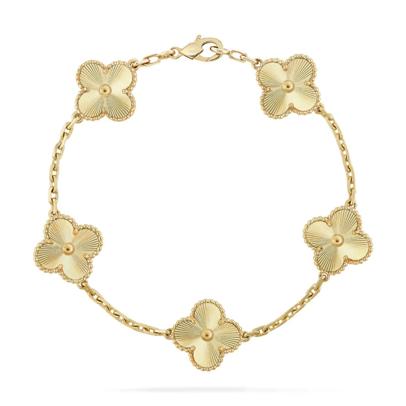 MIDNIGHT BLOOM ARMBÅND | GULD